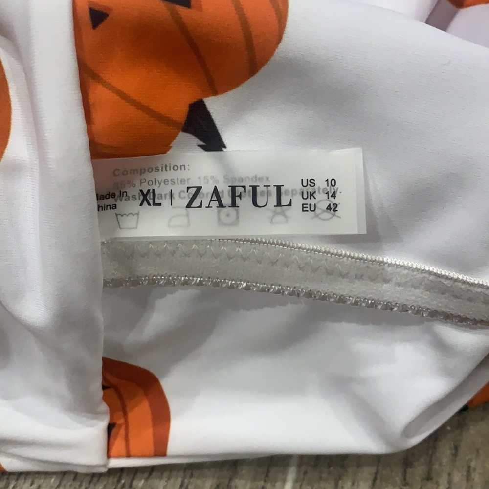 NWT Jack’O’Lantern Knot Tankini Top - Picture 4 of 4
